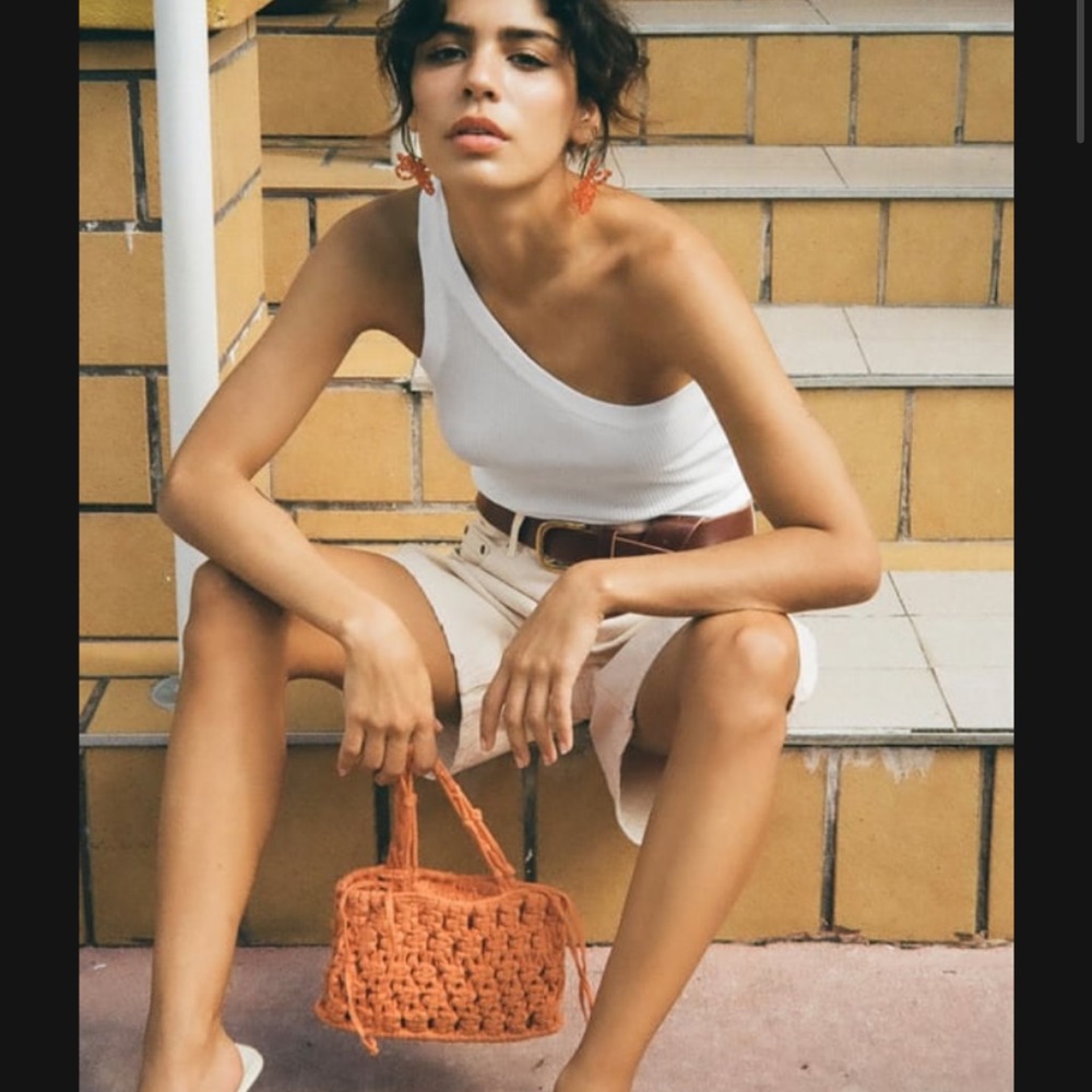 Zara Asymmetric Knit Top